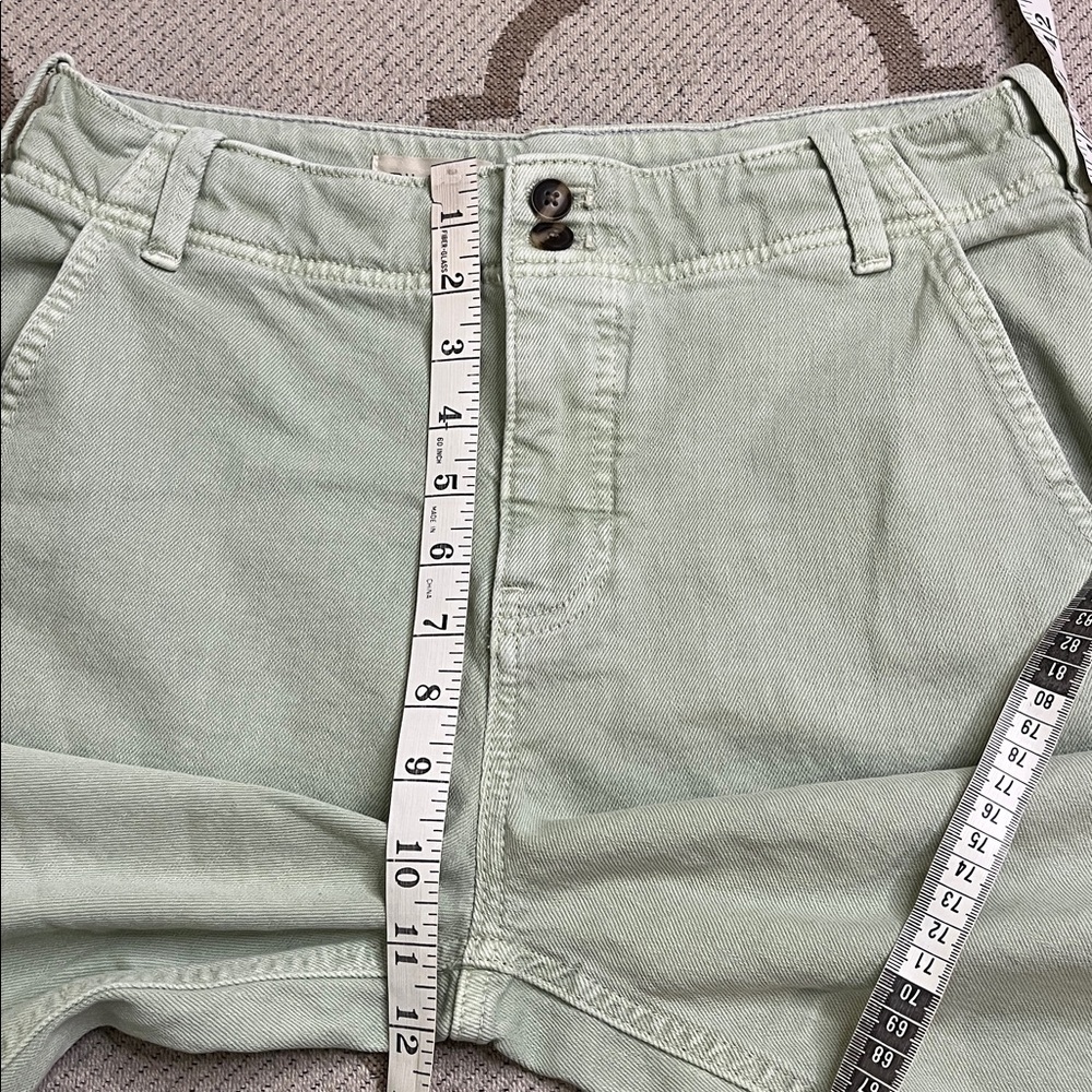 Anthropologie Pilcro Eventide High Rise Wide Leg Chino Trouser Pants, size 28 - Picture 11 of 16